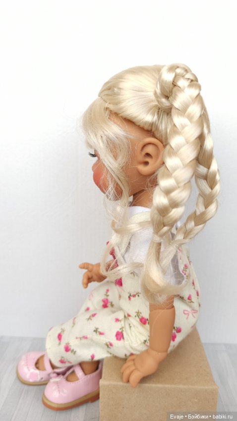 Парики 8-9" - Бобышки с косичками, 2 цвета (фото 5)