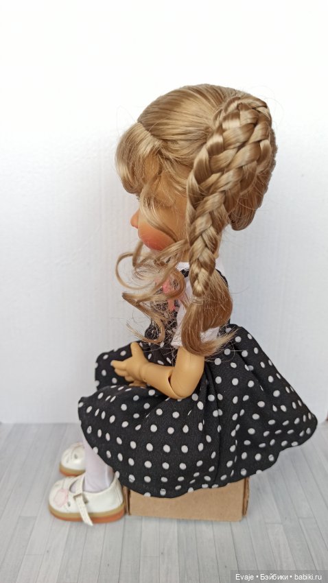 Парики 8-9" - Бобышки с косичками, 2 цвета (фото 2)