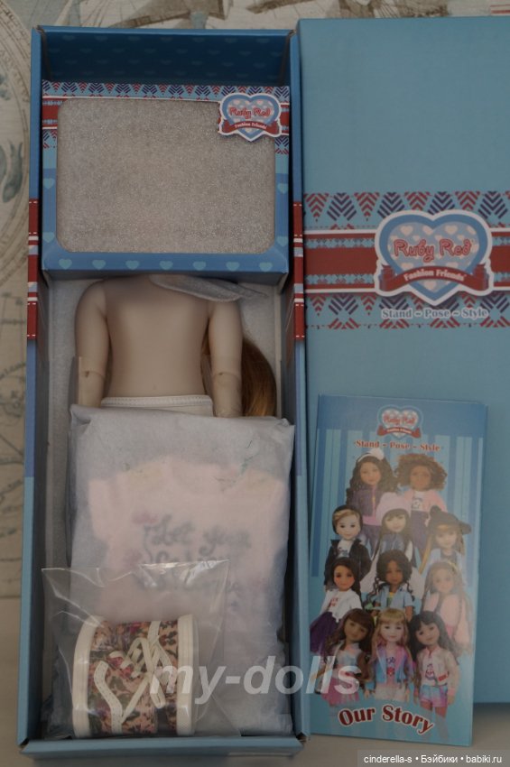 Сара#2 джинсовая серия Ruby Red Fashion Friends