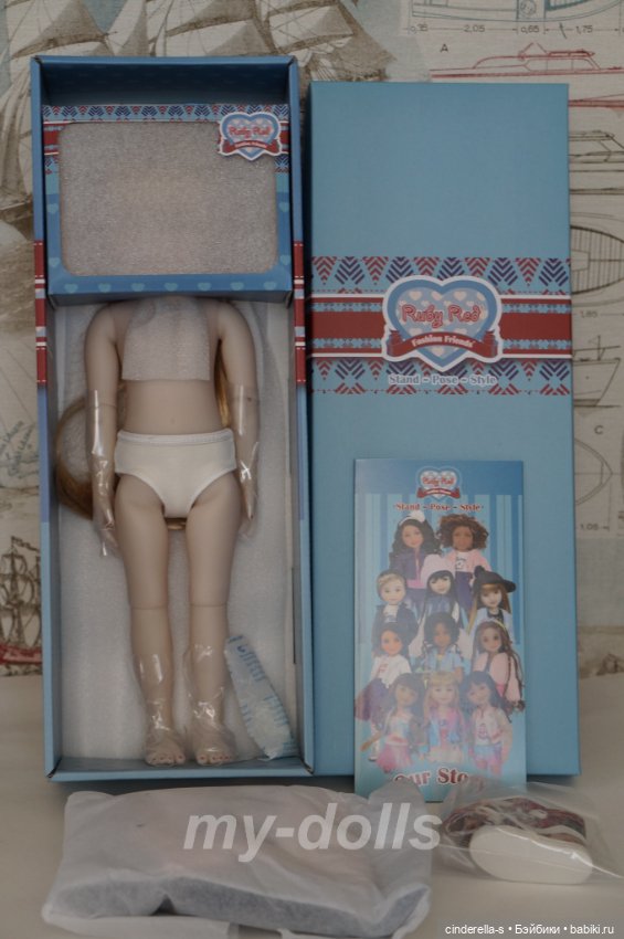 Сара#1 джинсовая серия Ruby Red Fashion Friends