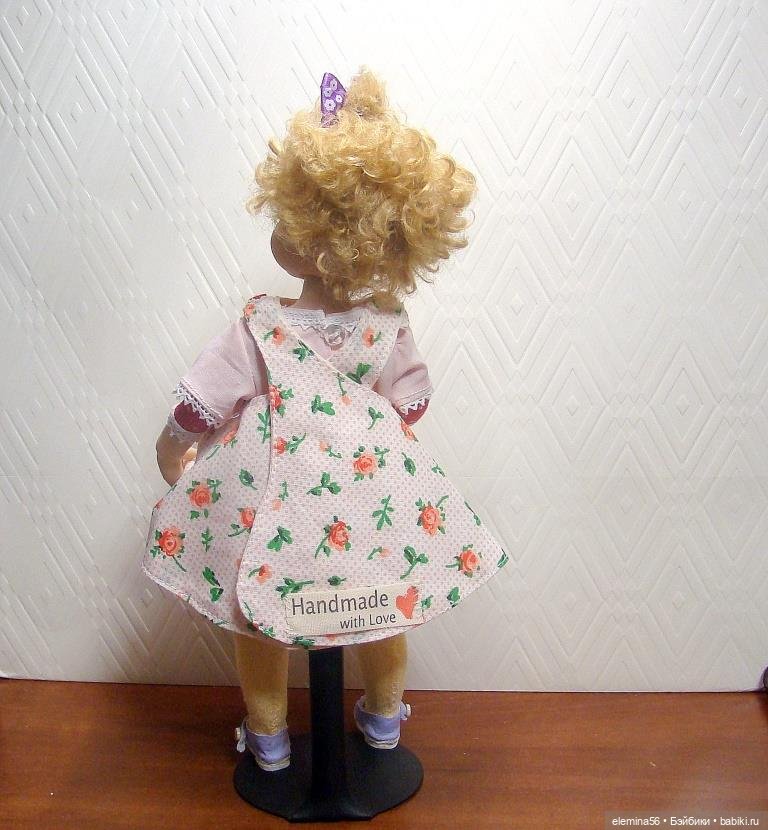 Малышка Мэрилин. Интерьерная кукла (фото 4)