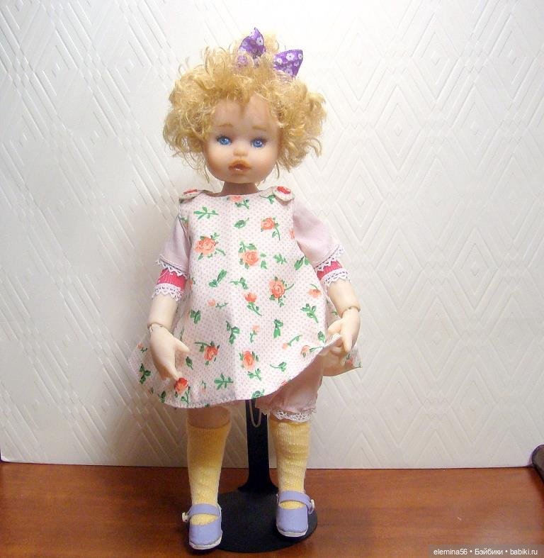 Малышка Мэрилин. Интерьерная кукла (фото 2)