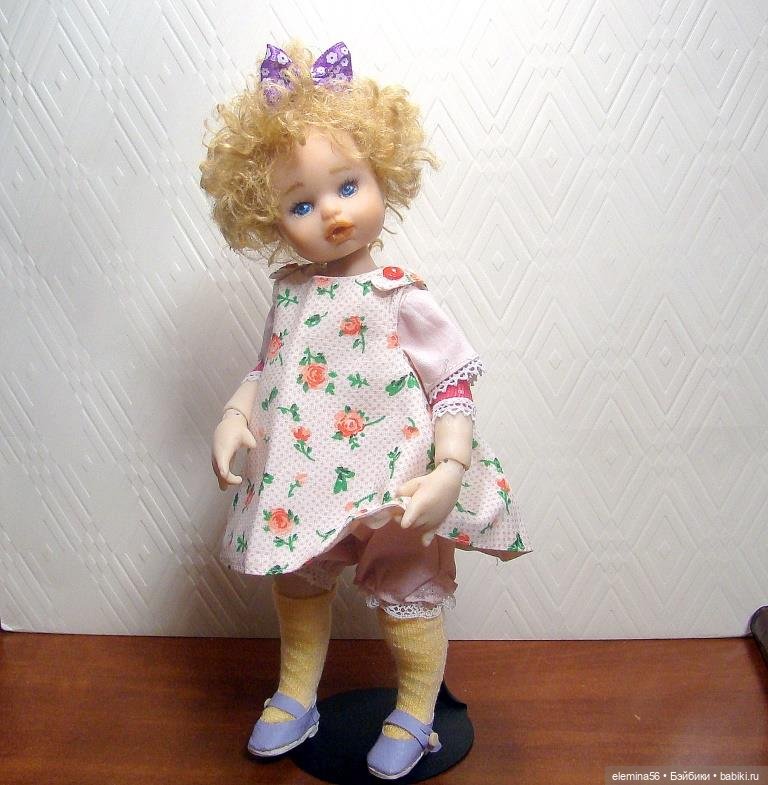 Малышка Мэрилин. Интерьерная кукла