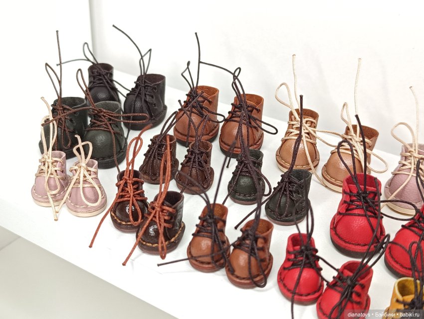 Ботиночки кругляши на заказ, любые цвета из каталога