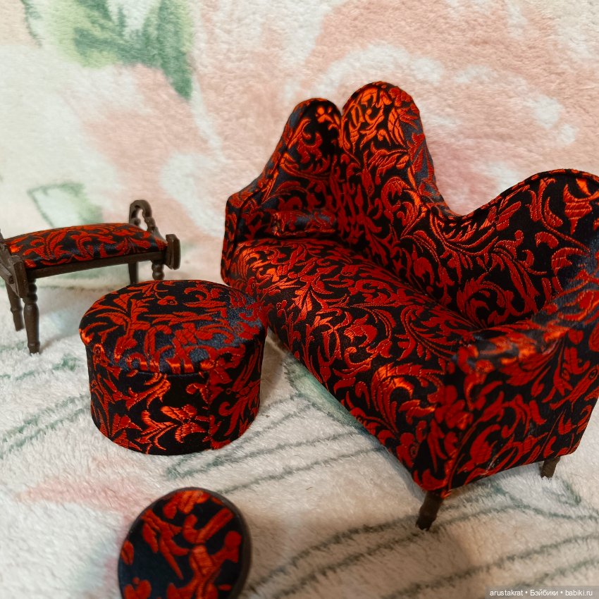 Красивая кукольная мебель (фото 4)