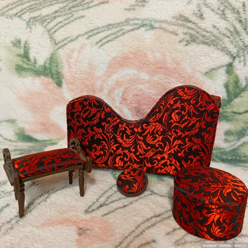 Красивая кукольная мебель (фото 5)