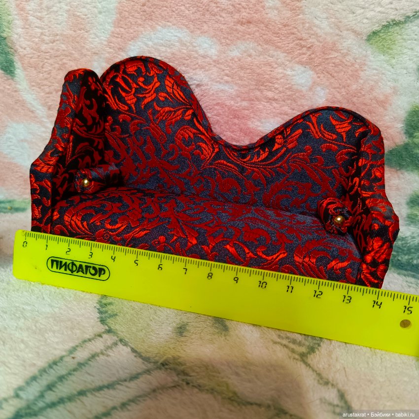 Красивая кукольная мебель (фото 6)