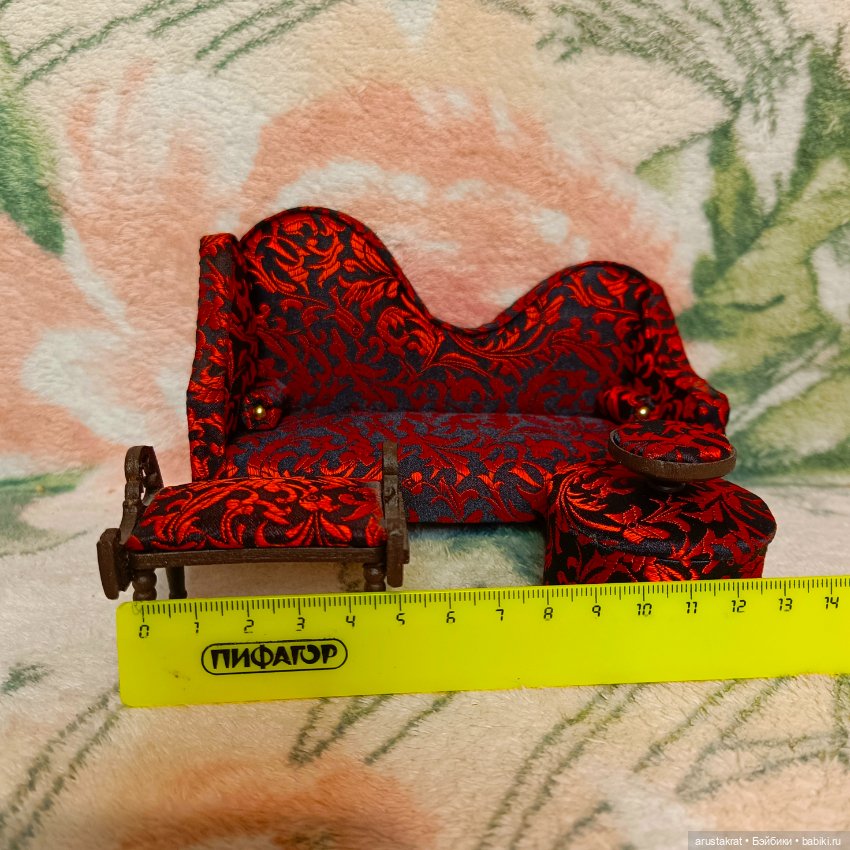 Красивая кукольная мебель (фото 7)