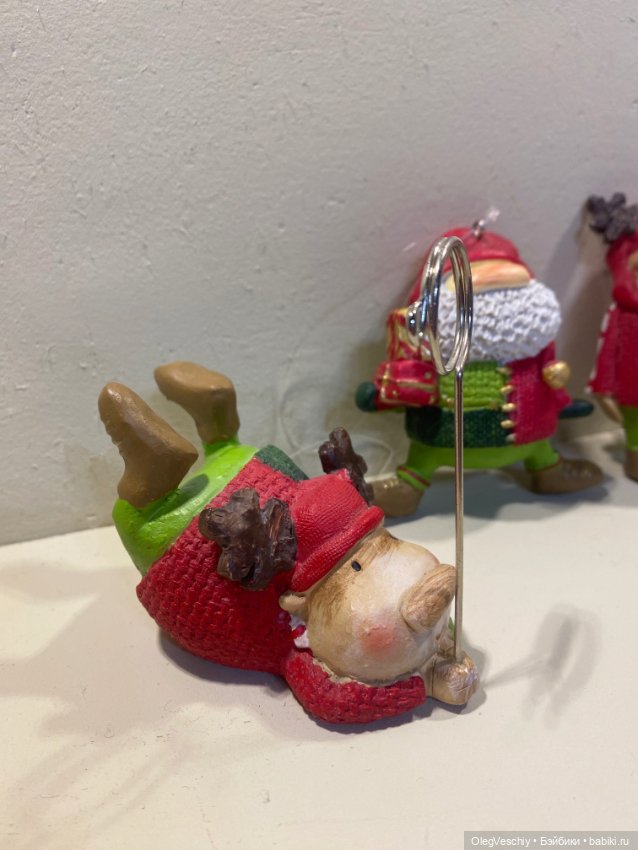 Три веселые новогодние фигурки-подвески (фото 4)