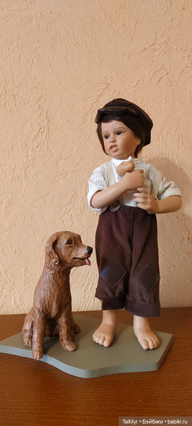 Мальчик с собачкой от Моники Левениг из серии " Беспризорное детство" (фото 4)