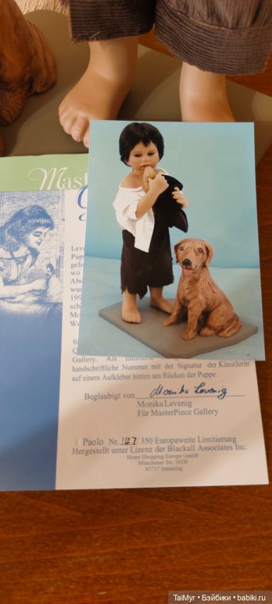 Мальчик с собачкой от Моники Левениг из серии " Беспризорное детство" (фото 6)