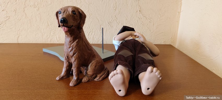 Мальчик с собачкой от Моники Левениг из серии " Беспризорное детство" (фото 2)