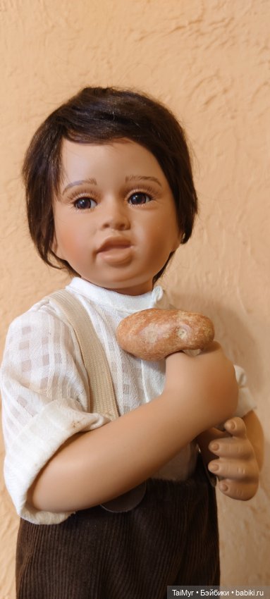 Мальчик с собачкой от Моники Левениг из серии " Беспризорное детство" (фото 3)