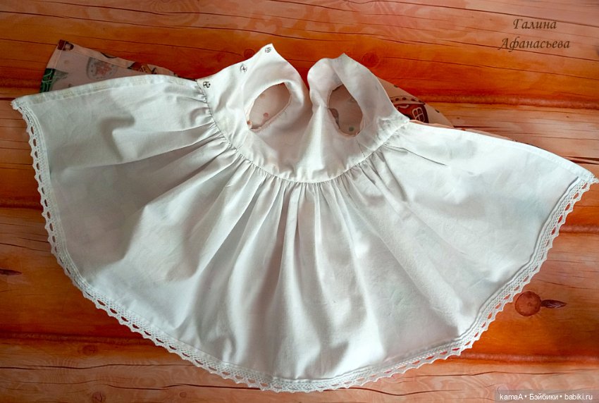 Платье "Пряники" для куклы Готц 50 см (фото 7)