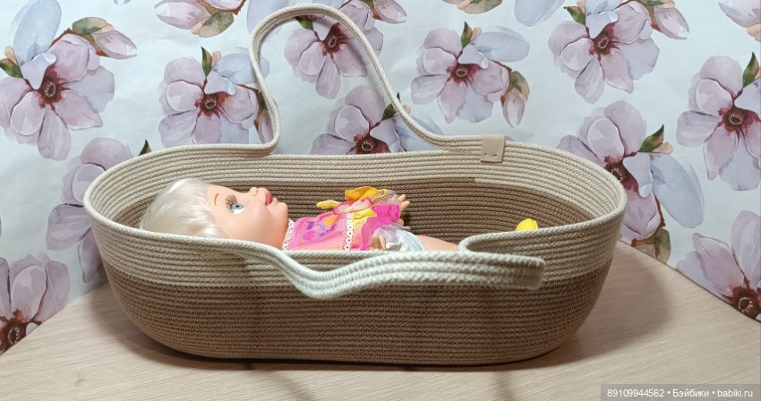 Люлька - переноска для кукол Фейсинка (фото 3)