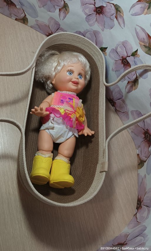 Люлька - переноска для кукол Фейсинка (фото 7)