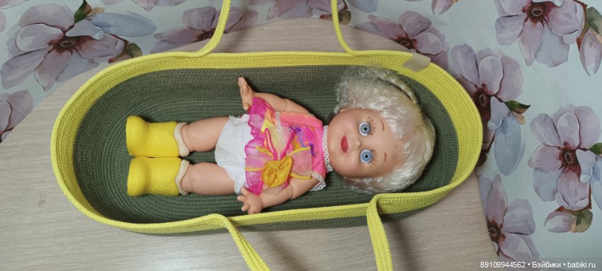 Люлька - переноска для кукол Фейсинка (фото 8)