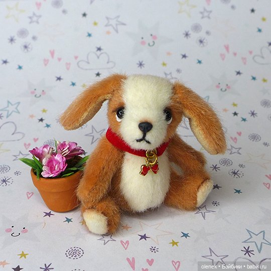 Миниатюрная собачка — Авторские игрушки