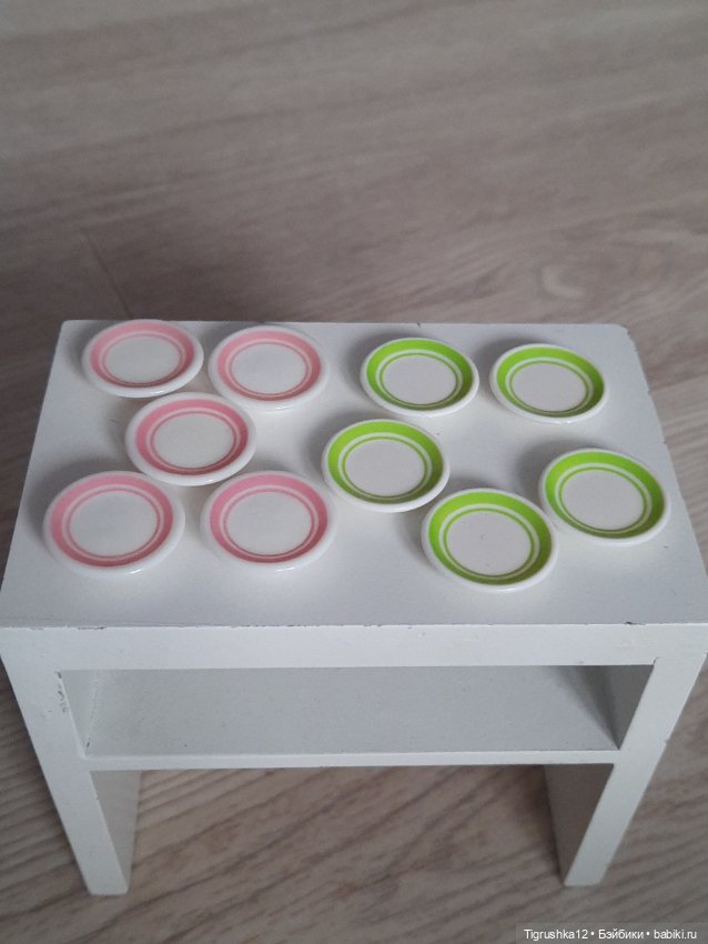 Тарелочки — Миниатюра для кукол (фото 5)