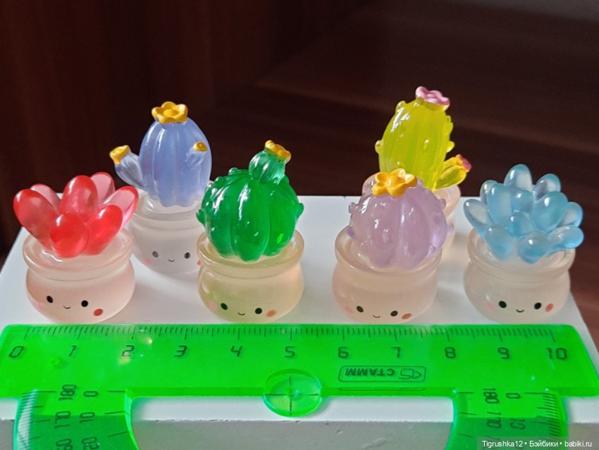 Кактусы светятся — Миниатюра для кукол (фото 4)