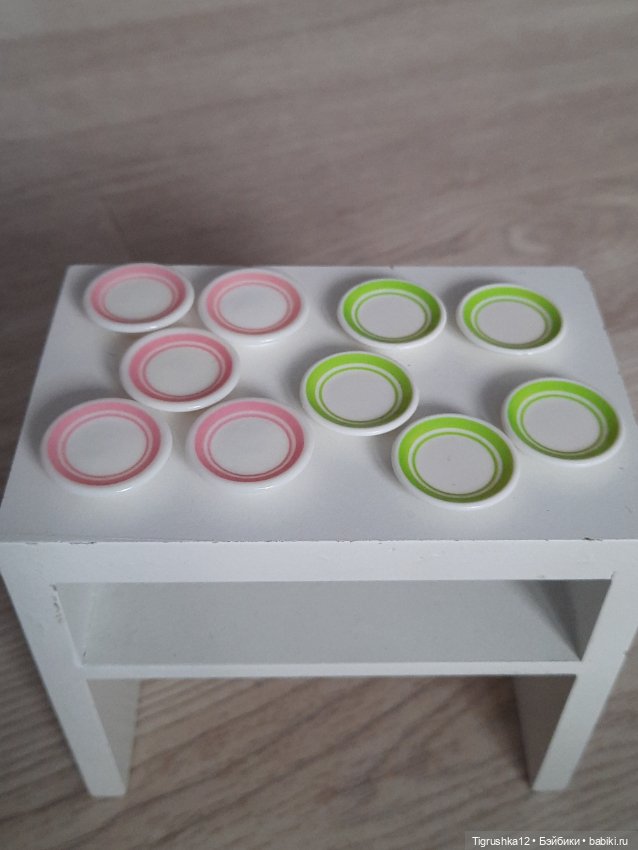 Тарелочки — Миниатюра для кукол (фото 3)