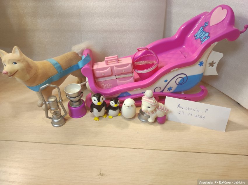 Игровой набор Нэнси зимнее путешествие