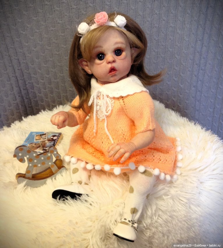 Кукла-реборн эльфиечка Офелия 2