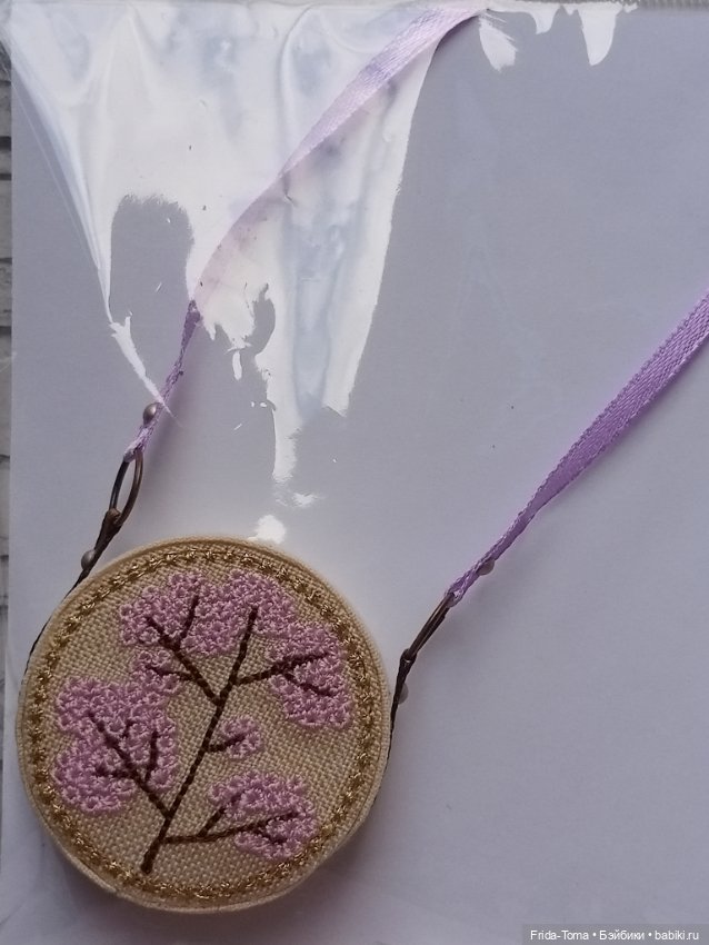 Сумочка для барби кукольная сумка вышитая растительный узор цветы деревья Момоко Поппи ФР ИТ Дисней (фото 9)