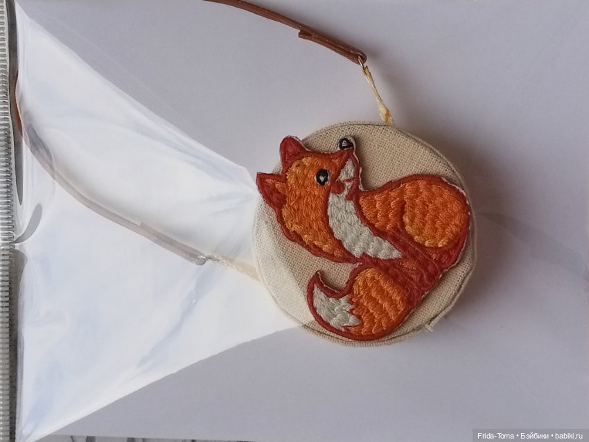 Сумочка для барби кукольная сумка вышивка кошечка собачка лисичка панда Момоко Поппи ФР ИТ Дисней (фото 8)