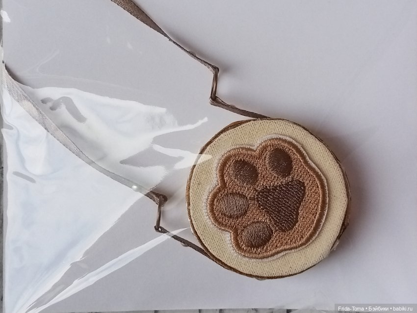 Сумочка для барби кукольная сумка вышитая лапки рыбки апельсин Момоко Поппи ФР ИТ Дисней (фото 6)