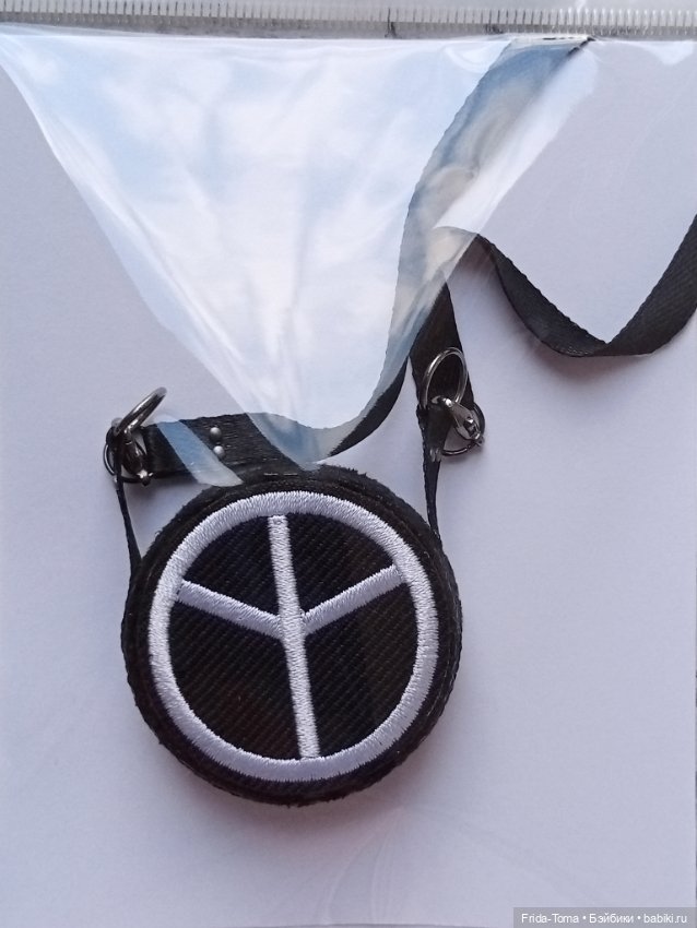 Сумочка барби Кен Парень Интегрити Петворкс сумка вышитая черная Момоко Поппи ФР Дисней (фото 7)