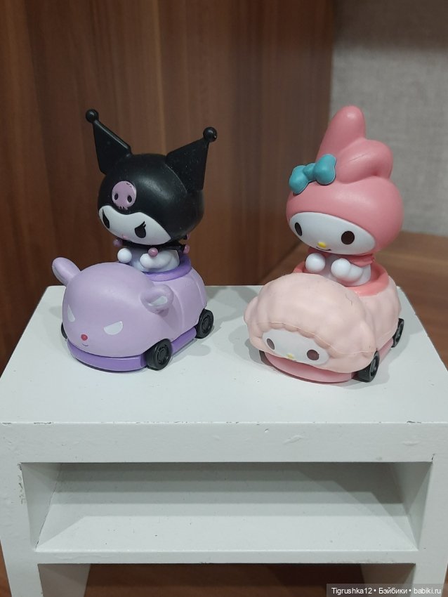 Куроми на машинках — Миниатюра для кукол