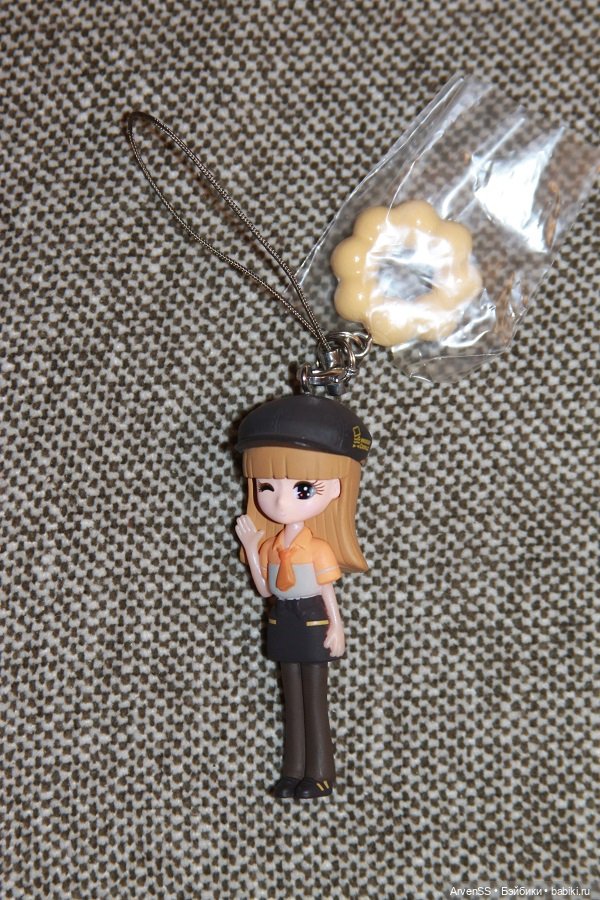 Винтажный брелок Takara Licca keychan