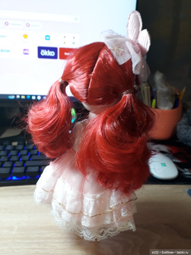 Милая шарнирная девочка, крупнее обычных Баболи по 16 см (фото 4)