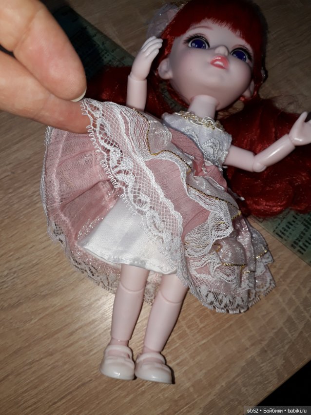 Милая шарнирная девочка, крупнее обычных Баболи по 16 см (фото 8)