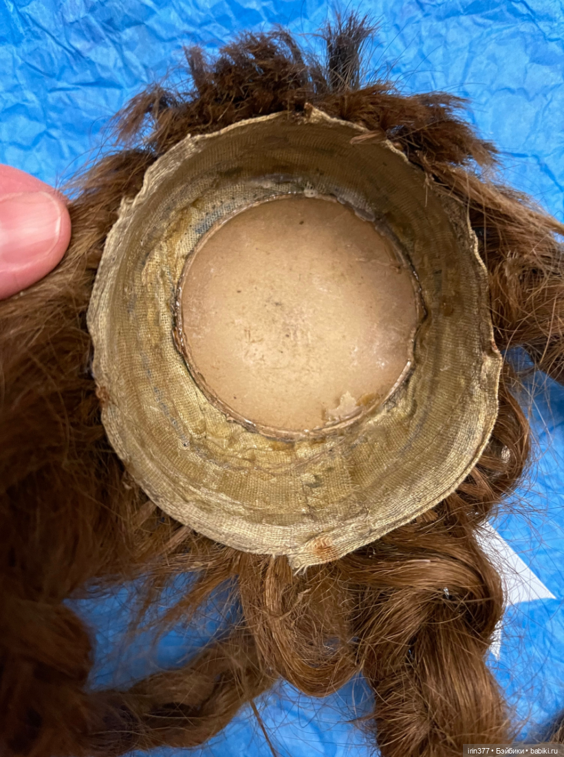 Старинный парик из натуральных волос (фото 9)