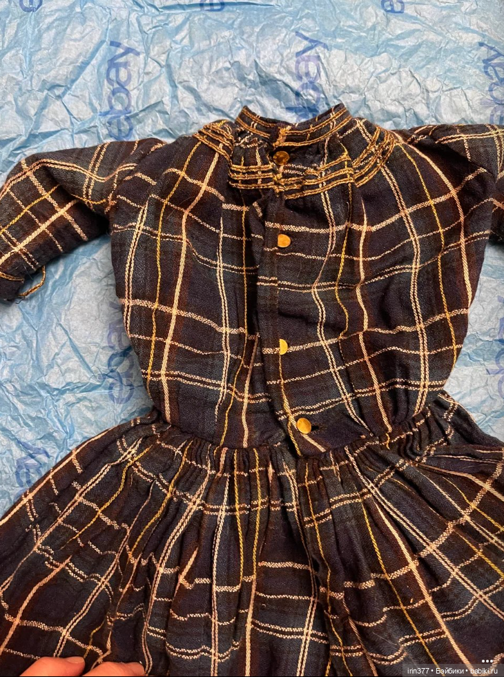 Платье для антикварной куклы (фото 4)