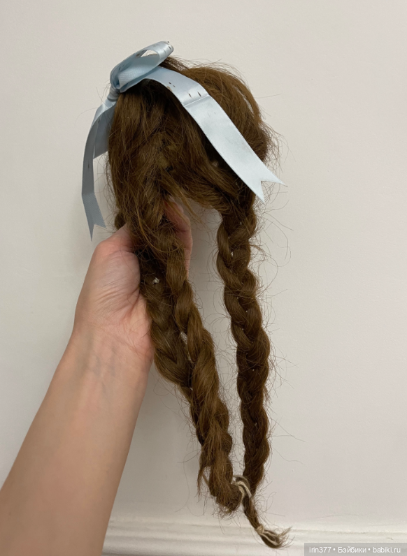 Старинный парик из натуральных волос (фото 4)