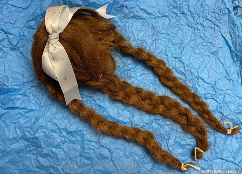 Старинный парик из натуральных волос (фото 2)