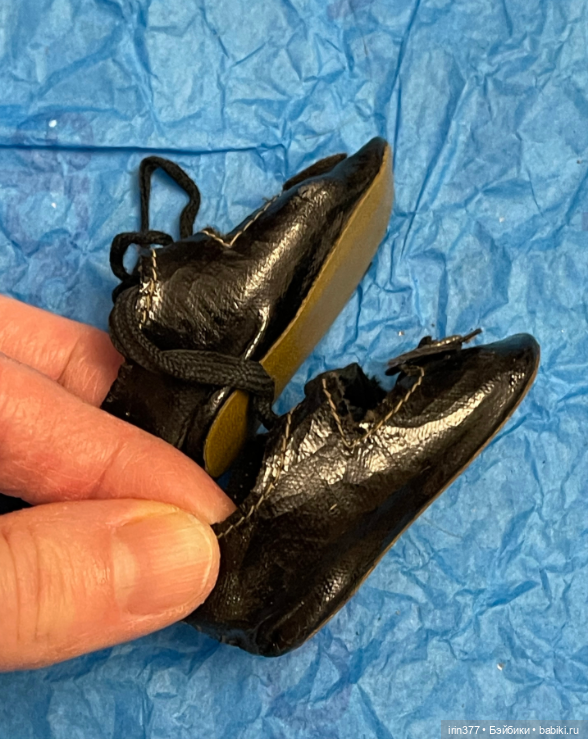 Антикварные туфельки из клеенки (фото 5)