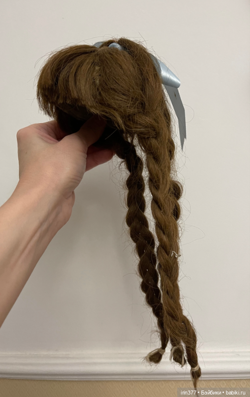 Старинный парик из натуральных волос (фото 5)