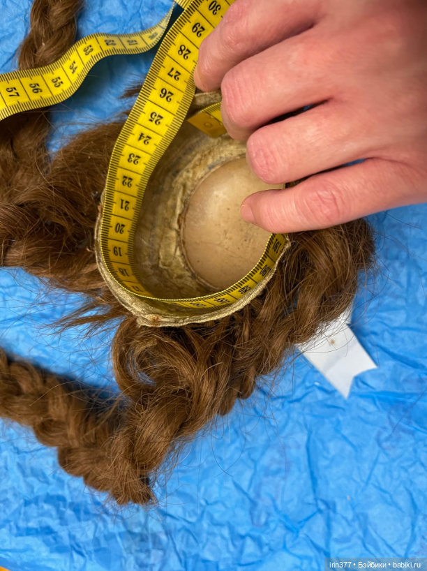 Старинный парик из натуральных волос (фото 10)