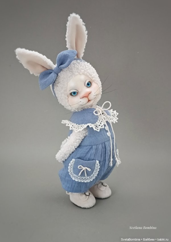 Зайка — Авторские игрушки (фото 4)