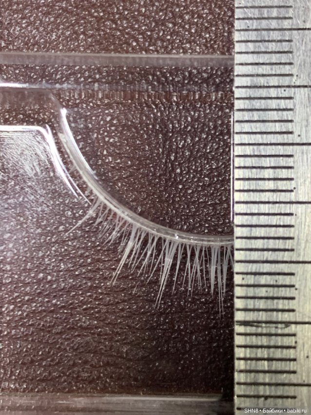 Ресницы белые — Глаза для кукол (фото 2)