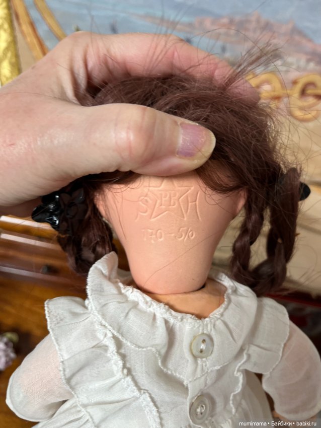 Очаровательная фарфоровая малышка Schönau&Hoffmeister 170 Рост 34 см