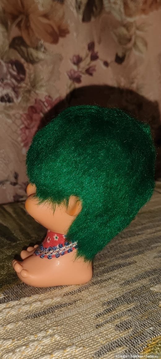 Игрушка, кукла ГДР, пятка Чудик, гном, тролль (фото 3)