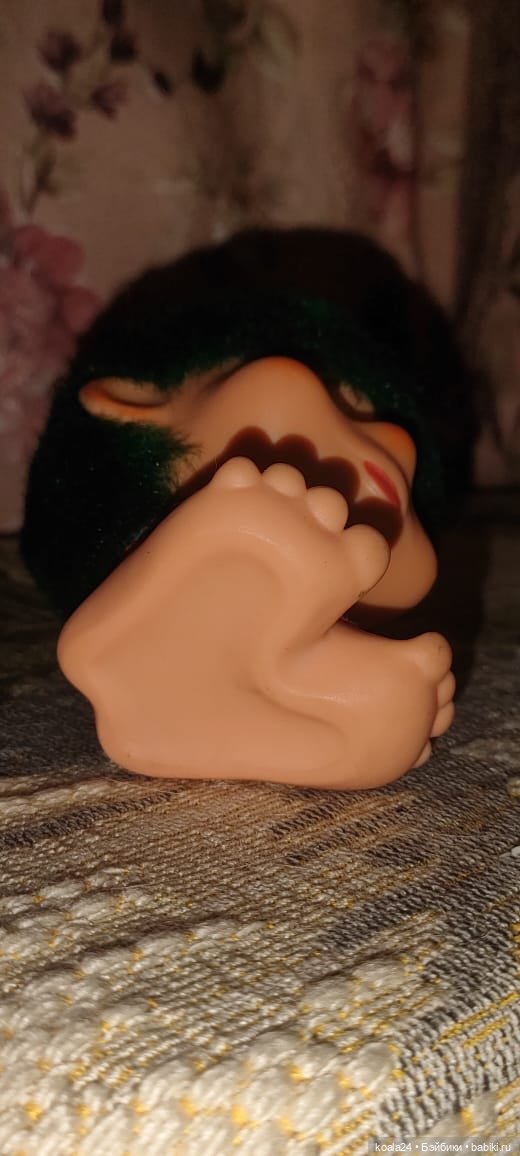 Игрушка, кукла ГДР, пятка Чудик, гном, тролль (фото 5)