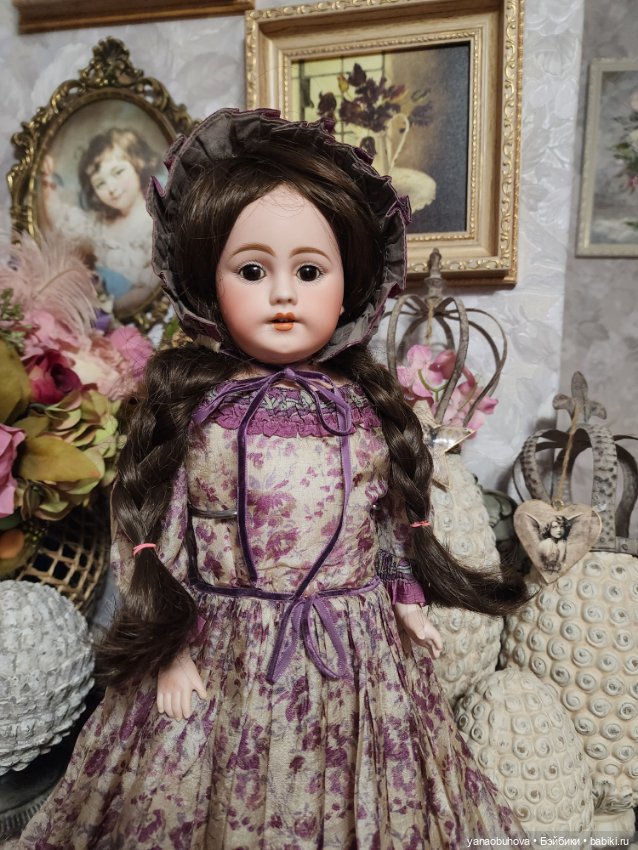Антикварная кукла Симон Хальбиг 1010, рост 50 см (фото 7)