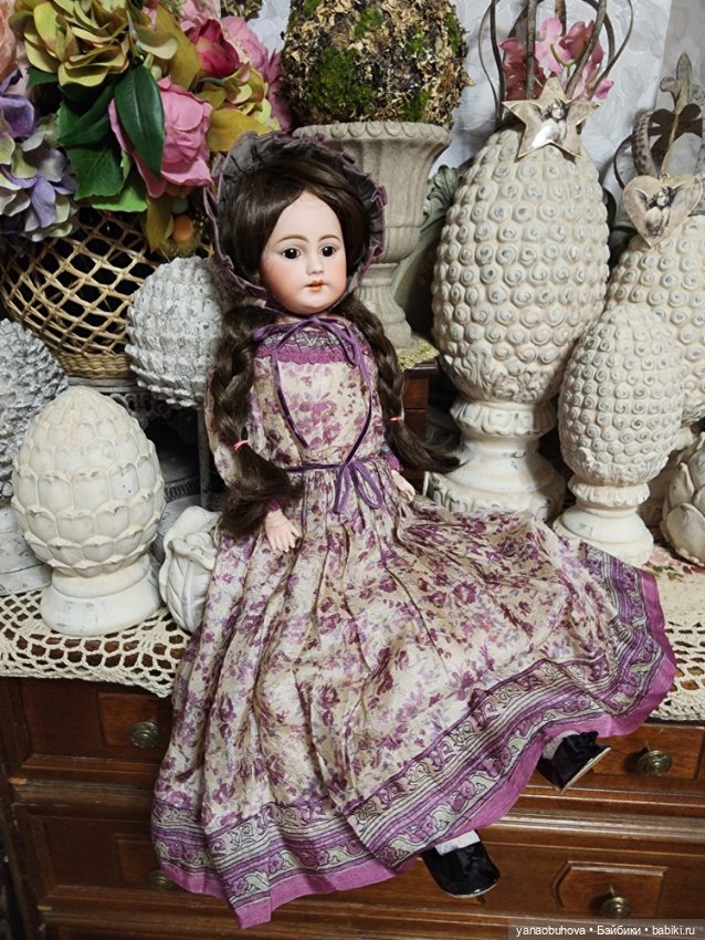 Антикварная кукла Симон Хальбиг 1010, рост 50 см (фото 8)