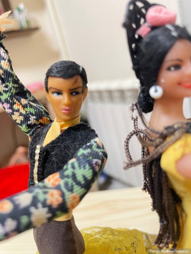 Испанские танцоры — Винтажные куклы и игрушки детства (фото 3)